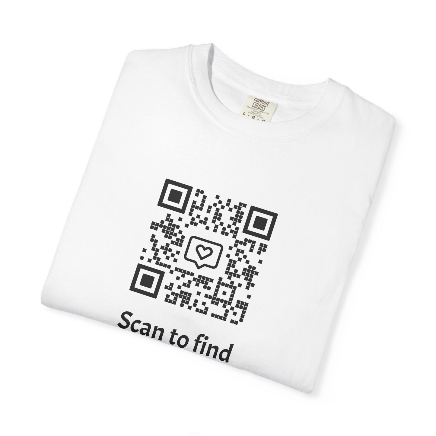 Your social QR Code Unisex T-Shirt - Perfect for increasing social connections